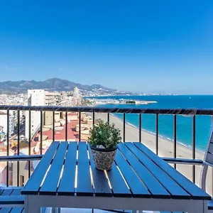 Apartment Fuengirola. Bonito Apartamento En Paseo Maritimo. Espectaculares Vistas Al Mar. Primera Linea, Fuengirola